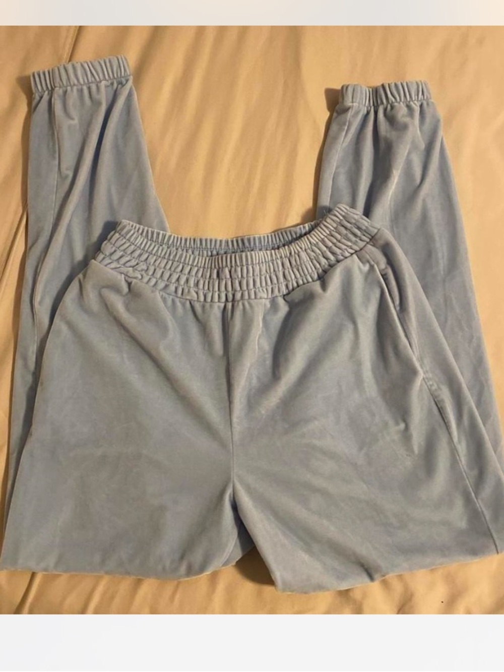 Forever 21 Light Blue Pull-On Jogger Pants Sz M